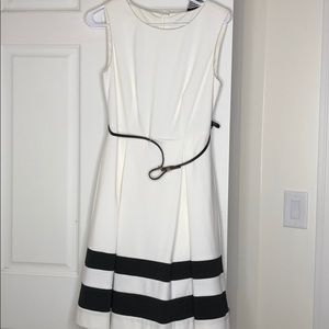 Calvin Klein White Formal Dress